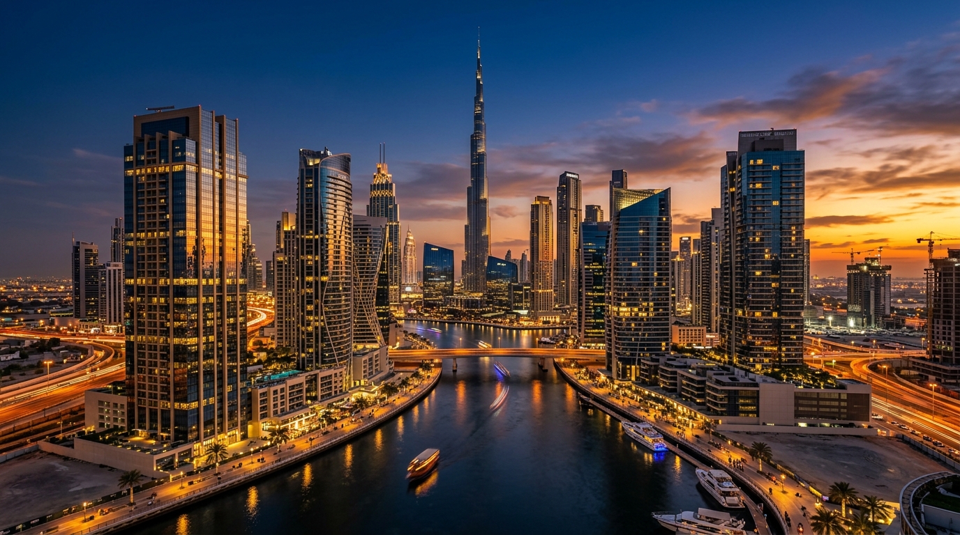 Dubai Business Bay Skyline - Quick Office Ejari Services